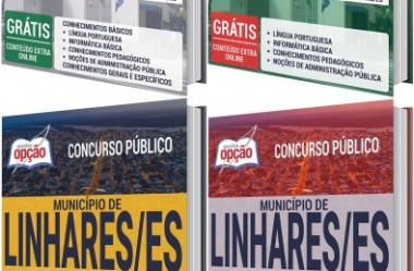 Apostilas Concurso Público Prefeitura de Linhares / ES – 2019 / 2020, Vários Empregos