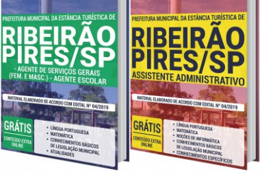 Apostilas 2020 do Concurso Público da Prefeitura de Ribeirão Pires / SP, nas funções de: Diversos Cargos