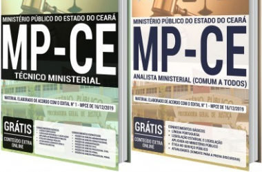 Apostilas Técnico Ministerial e Analista Ministerial do Concurso Público do MP / CE – 2020