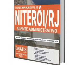 Apostila Agente Administrativo Concurso Prefeitura de Niterói / RJ 2020 (reaberto 2023)