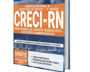 Apostila para Assistente Administrativo do Concurso Público do CRECI da 17ª Região / RN – 2020