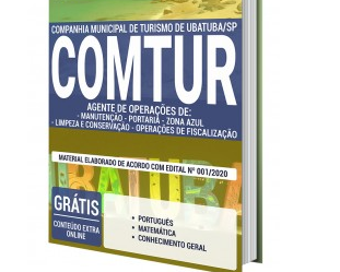 Apostila Opção Processo Seletivo COMTUR Ubatuba / SP – 2020, Agente de Operações