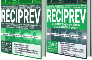 Estude com as Apostilas do Concurso da AMPASS / RECIPREV – 2020, nos empregos de: Diversas Funções