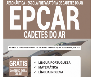 Apostila EA CPCAR (Turma 2021), Curso Preparatório de Cadetes do Ar – 2020