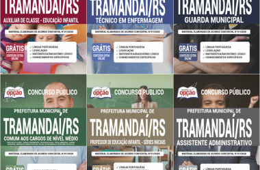 Apostilas Diversos Cargos do Concurso Público da Prefeitura de Tramandaí / RS – 2020