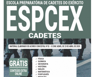 Apostila Preparatória Cadetes do Exército – Concurso Público EsPCEx – 2020