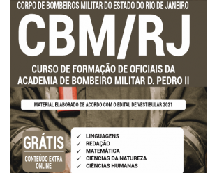 Apostila Oficial Bombeiro Militar do Vestibular Isolado do CBMERJ – 2020 / 2021