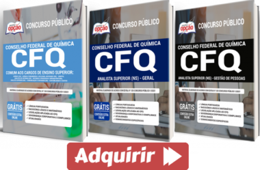 Apostilas Diversas Funções do Concurso Público do CFQ – 2021