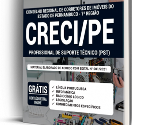 Material de Estudo Concurso Público CRECI / PE – 2021, função: Profissional de Suporte Técnico (PST)