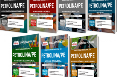 Processo Seletivo Prefeitura de Petrolina / PE – 2021, Apostilas Preparatórias para Diversos Cargos