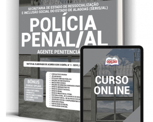 Estude com a Apostila do Concurso Público da SERIS – AGEPEN / AL – 2021, no emprego de: Agente Penitenciário