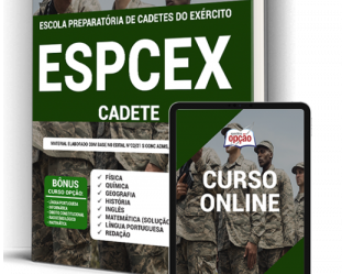 Apostila PDF e Impressa Concurso Público EsPCEx – 2021, Cadetes do Exército