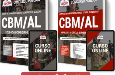 Apostilas Soldado e Aspirante-a-Oficial do Concurso Público do CBM / AL – 2021