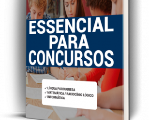 Apostila Conteúdos Básicos / Essenciais para Concursos, Língua Portuguesa, Matemática/Raciocínio Lógico e Informática