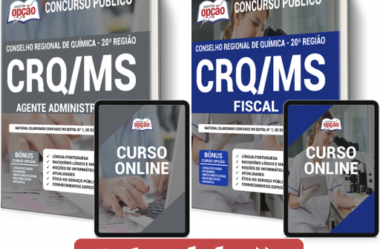 Apostilas Impressas e Digitais Fiscal e Agente Administrativo do Processo Seletivo do CRQ XX / MS – 2021