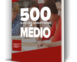 Caderno 500 Questões Gabaritadas de Nível Médio