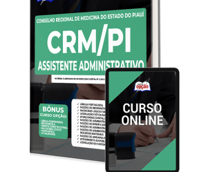 Opção Apostilas Concurso Público do CRM / PI 2022, cargo: Assistente Administrativo