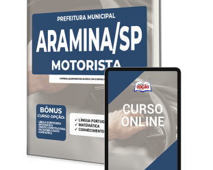 Apostila de Estudo Processo Seletivo da Prefeitura de Aramina / SP 2022, cargo: Motorista