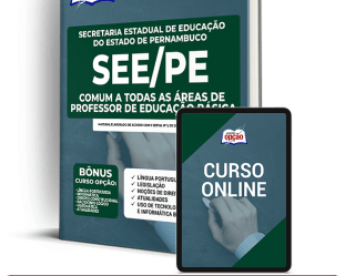 Apostila 2022 do Concurso Público da SEE / PE, na função de: Professor da Educação Básica do Estado