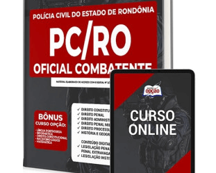 Apostila Concurso Público PM / RO 2022, Oficial Combatente da Polícia Militar