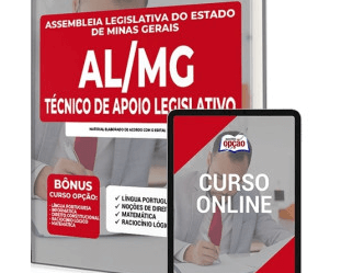 Apostila para Técnico de Apoio Legislativo do Concurso da ALMG 2022 / 2023