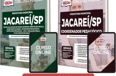 Apostilas Concurso Público da Prefeitura de Jacareí / SP 2022, Coordenador Pedagógico e Nível Superior