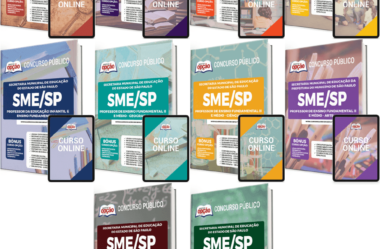 Apostilas de Estudo Concurso SME de São Paulo / SP 2022, cargos: Professores