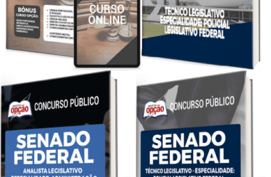 Apostilas Concurso Público do Senado Federal / SF 2022, empregos: Técnico e Analista Legislativo