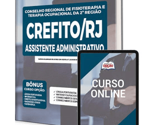 Apostila Opção Concurso Público CREFITO-2 / RJ 2022, Assistente Administrativo