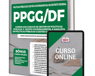 Apostila Impressa e Digital Gestor e Analista do Concurso Público da PPGG / DF 2022