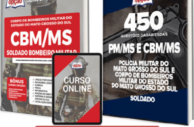 Apostila e Questões Concurso CBM / MS 2022, emprego: Soldado Bombeiro Militar