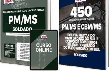 Material de Estudo Concurso da PM / MS 2022, função: Soldado PM