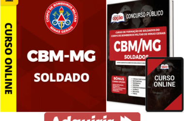 Apostila e Curso de Estudo Concurso do CBM MG 2022 / 2023, cargo: Soldados