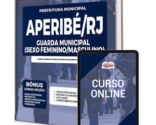 Apostila para Guarda Municipal do Concurso da Prefeitura de Aperibé / RJ 2022