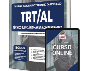 Material de Estudo Concurso do TRT-19 / AL 2022, função: Técnico Judiciário -área Administrativa
