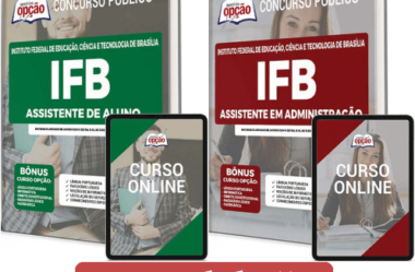 Apostilas PDF (download) e Impressas Concurso IFB / DF 2022, Assistente de Aluno e Assistente em Administração