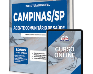 Apostila Agente Comunitário de Saúde do Processo Seletivo da Prefeitura de Campinas SP 2022 / 2023