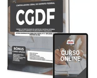 Concurso Público CGDF 2023, Apostila Preparatória Auditor de Controle Interno