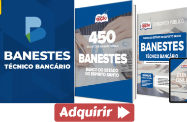 E-book, Apostila e Curso Concurso BANESTES 2022 / 2023, função: Técnico Bancário