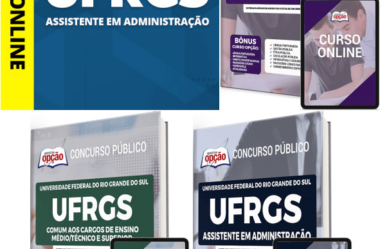 Apostilas PDF e Impressas e Curso Várias Funções do Concurso da UFRGS 2022 / 2023