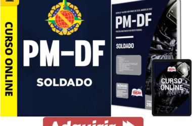 Apostila e Curso Online Concurso PM / DF 2023, Soldado PM