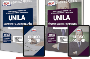 Apostilas de Estudo Concurso UNILA / PR 2023, cargos: Assistente e Técnico