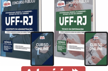 Apostilas PDF (download) e Impressas Concurso UFF 2023, Assistente Administração e Técnico Enfermagem