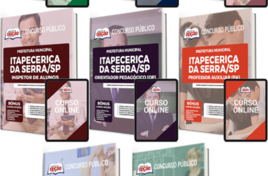 Concurso Prefeitura de Itapecerica da Serra / SP 2023, Apostilas Preparatórias para Vários Cargos
