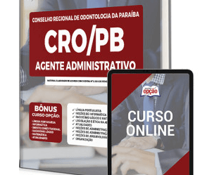 E-book e Apostila Concurso CRO / PB 2023, função: Agente Administrativo
