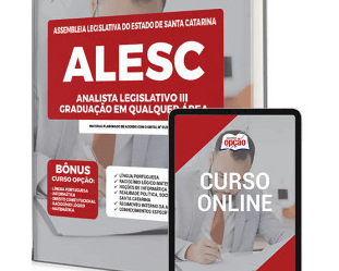 Apostila para Analista Legislativo III do Concurso da ALESC 2023