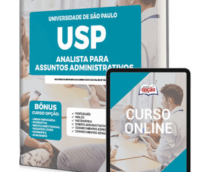 Opção Apostilas Concurso USP 2023, Analista para Assuntos Administrativos