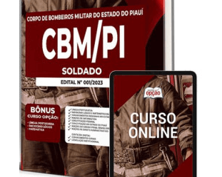Opção Apostilas Concurso Público CBM / PI 2023, cargo: Soldado BM