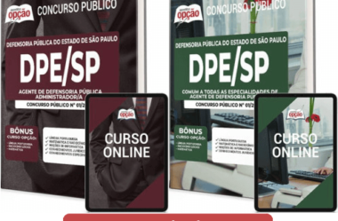 Apostilas Agente de Defensoria Pública do Concurso da DPE / SP 2023