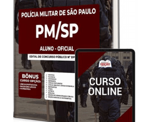 Apostila 2023 Concurso Público PM / SP, na função de: Aluno-Oficial PM